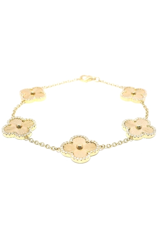 Diamond Clover Bracelet