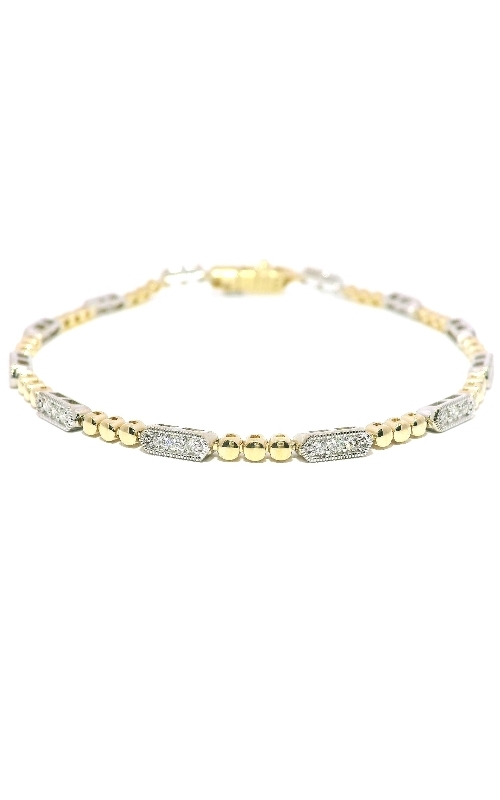 Two-Tone Diamond Bracelet