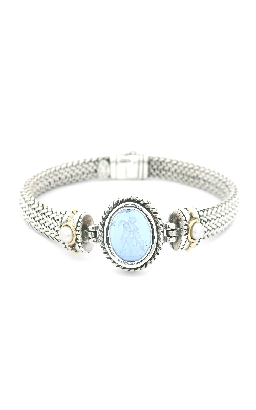Blue Glass Bracelet