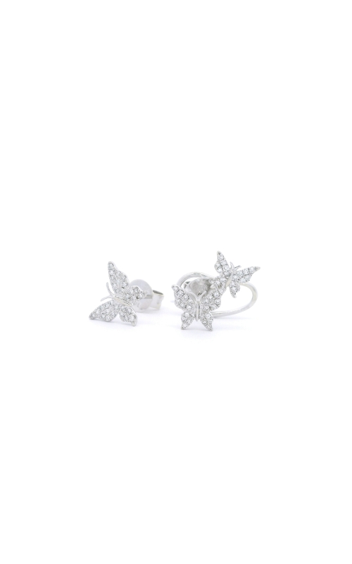 Asymmetrical Butterfly Earrings