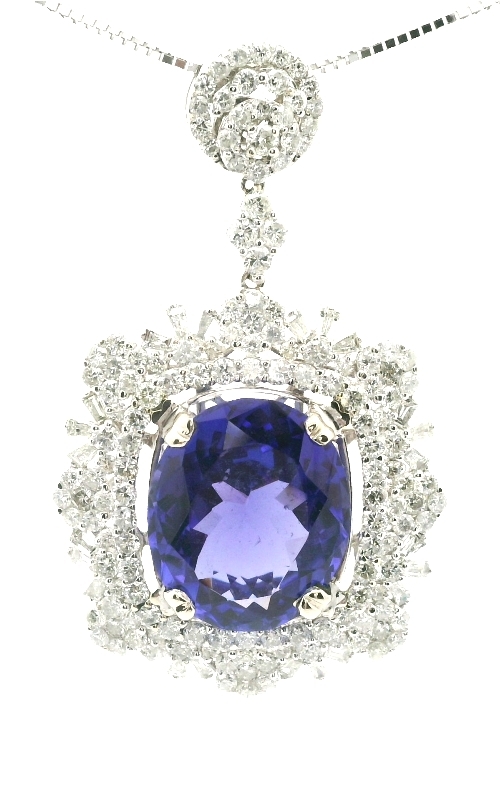 Cluster Halo Necklace