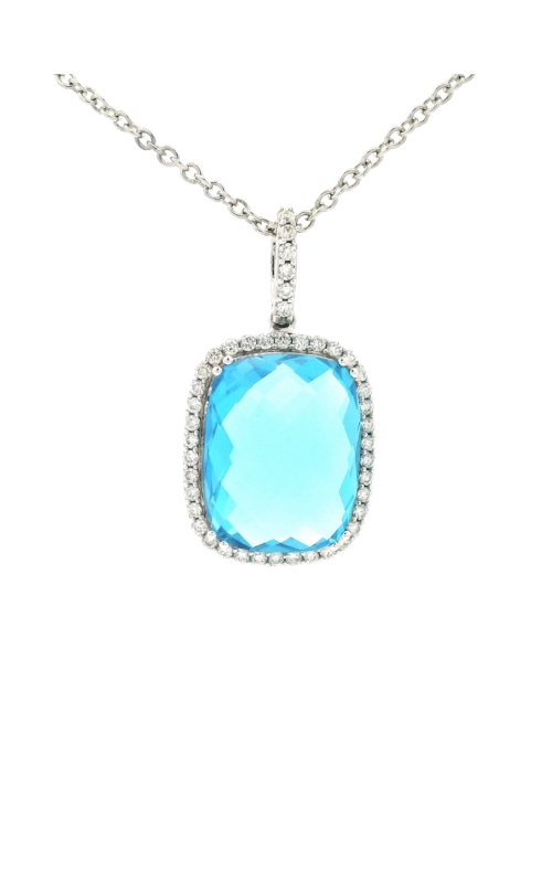 Blue Topaz Pendant