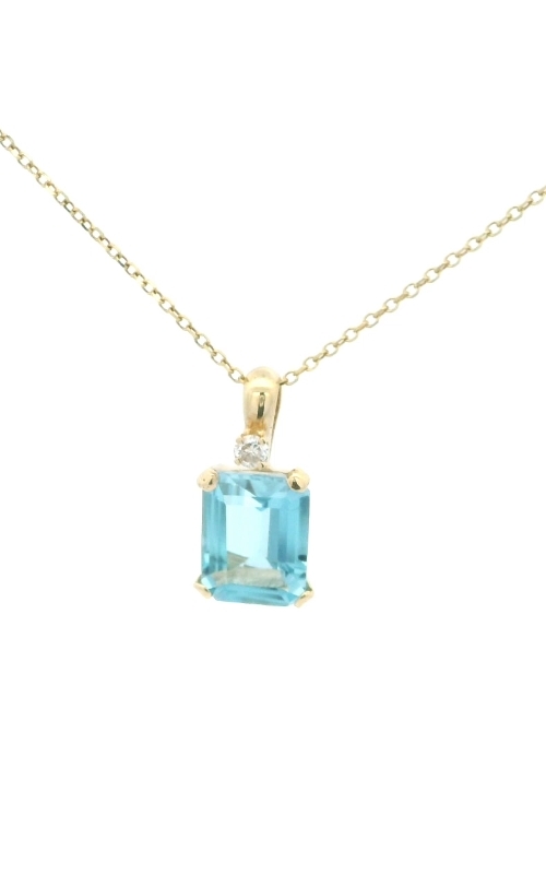 Blue Topaz Necklace