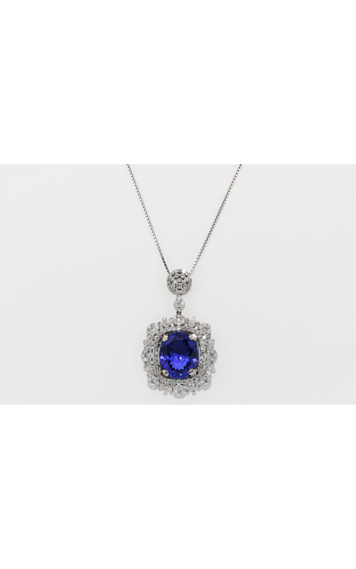 Cluster Halo Necklace