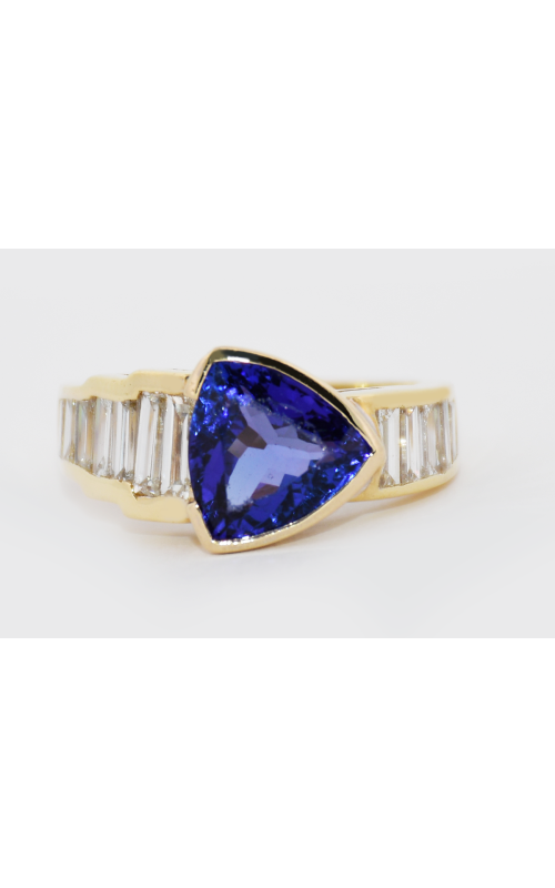 Trillion & Baguette Ring