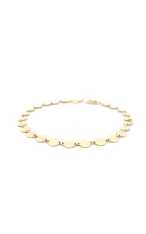 Stationed Disc Bracelet