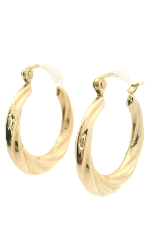 14kt Yellow Gold Hoops