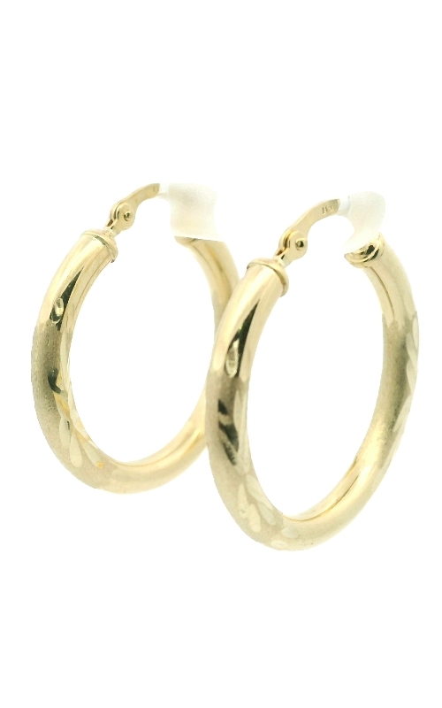 14kt Yellow Gold Hoops