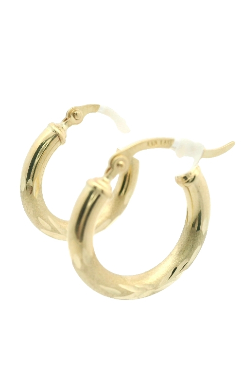 14kt Yellow Gold Hoops