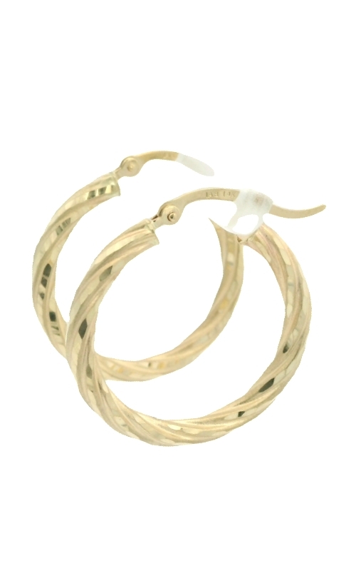 14kt Yellow Gold Hoops