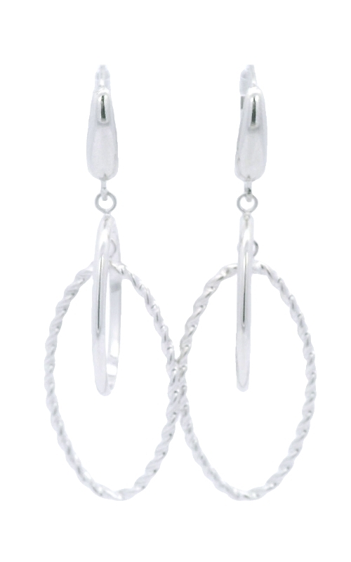 Double Loop Drop Earrings