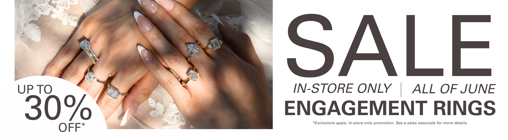 June Engagement Ring Sale