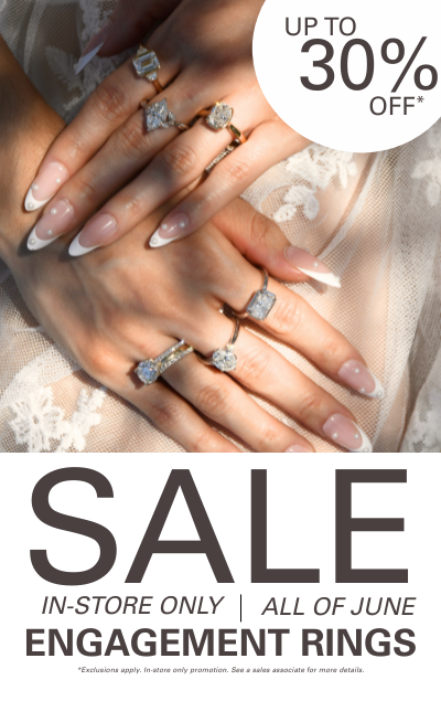 June Engagement Ring Sale