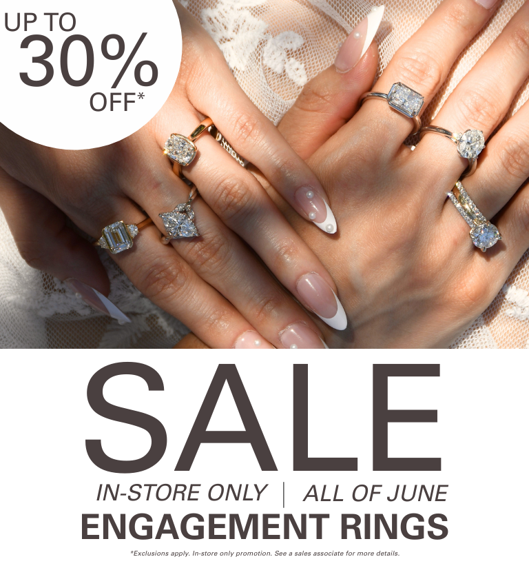 June Engagement Ring Sale